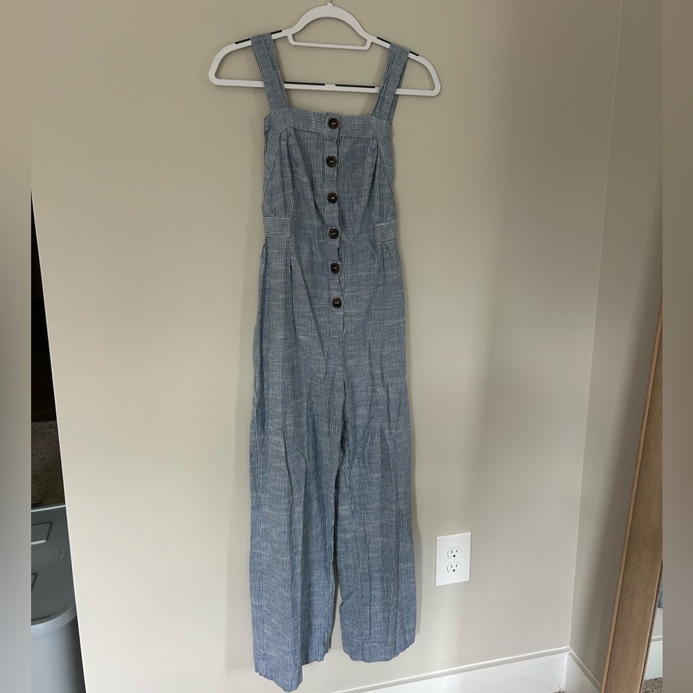 Striped jumpsuit